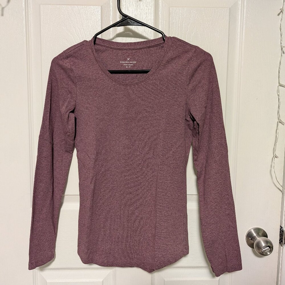 Purple Long Sleeve Shirt